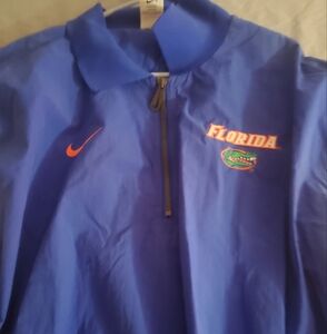 Florida Gators Blue Quarter-Zip Jacket